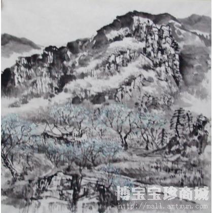 张玉东 辽东山水 类别: 国画山水作品